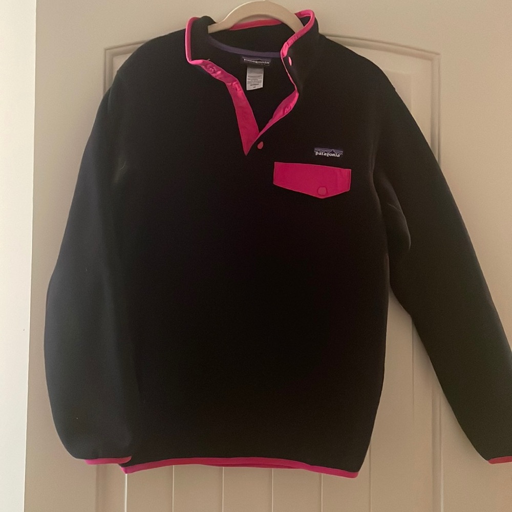 Patagonia synchilla fleece snap-t XS